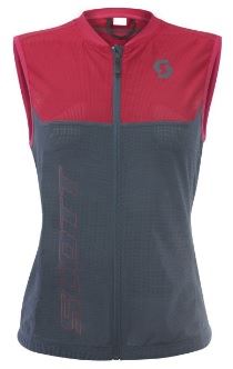 Scott Light Vest W's Actifit Plus Blue/Ruby Red
