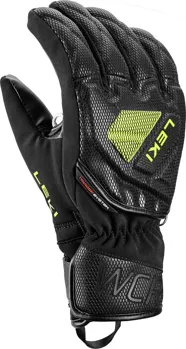 Leki WCR C-Tech 3D Junior, black-ice lemon