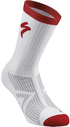Specialized SL Elite Summer Sock 2018 White/Red