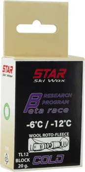 Star Ski Wax TL12 Block Beta Race cold 20g