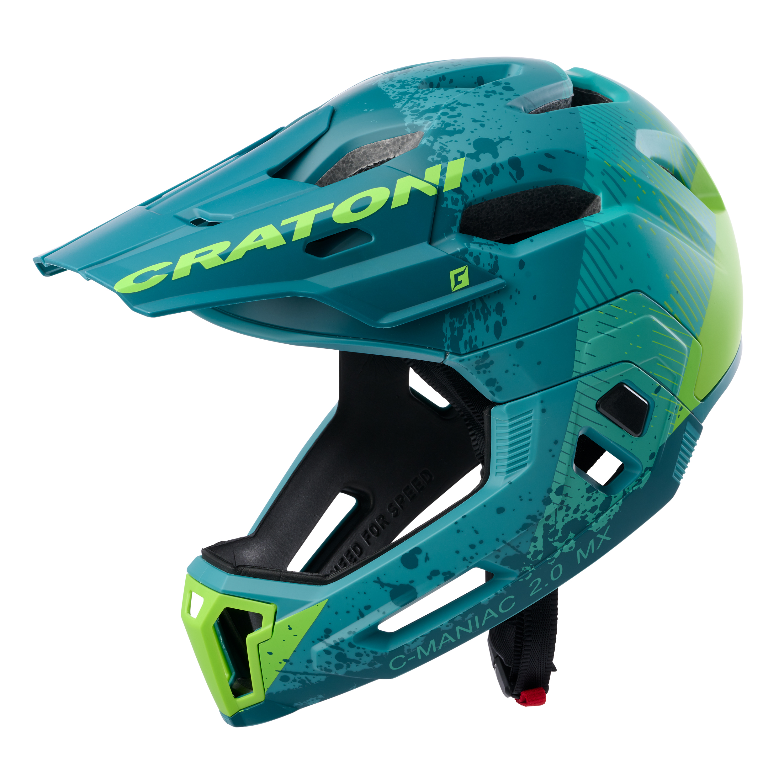 CRATONI C-Maniac 2.0 MX 2022 Petrol-Green Matt - vel. S-M (52-56cm) Zelená | Tyrkysová