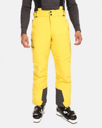 Pánské lyžařské kalhoty KILPI MIMAS-M Žlutá