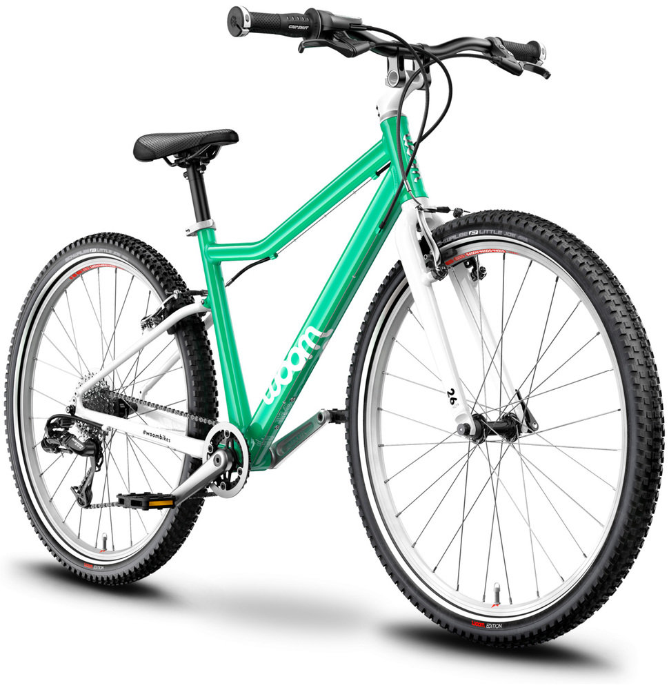 DĚTSKÉ LEHKÉ KOLO 26" WOOM 6 MINT GREEN