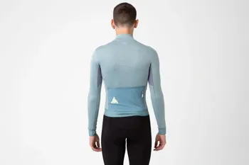 Cyklodres ISADORE Alternative Eco Fleece Long Sleeve Jersey Slate - vel. M