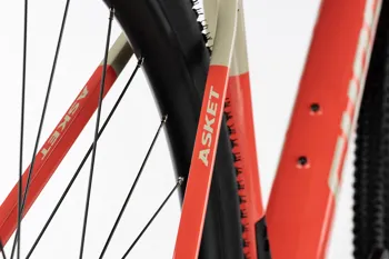 GHOST Asket CF Pro 28" Passion Flame/Sandy Beige Glossy