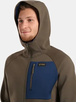 Pánská bavlněná mikina Kilpi BALU-M Khaki