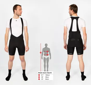Endura kraťasy GV500 Reiver Bibshort Černá