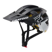 CRATONI AllSet Pro MIPS 2024 Black/White Matt CRATONI AllSet Pro MIPS 2024 Black/White Matt