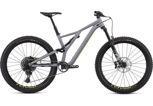 Specialized Stumpjumper LT Comp 27.5 2019 Satin Cool Grey / Team Yellow