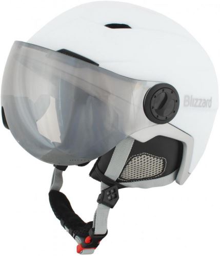 BLIZZARD Viva Double Visor ski helmet, white matt/silver, silver mirror - 56-59cm