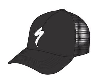 Specialized TRUCKER SNAPBACK HAT 2019 Black/White