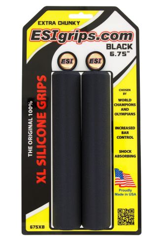 ESI Gripy Extra Chunky XL 6,75" / 17cm Černá / Black