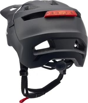 Dětská helma CRATONI WildCat LED Black Matt - S/M (49-56cm)