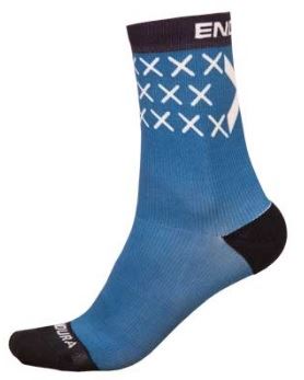 Endura Ponožky Scotland Flag (1-balení) Modrá