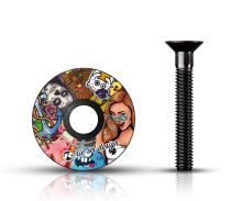 Víčko hlavovky Rie:sel stem:cap stickerbomb II Víčko hlavovky Rie:sel stem:cap stickerbomb II