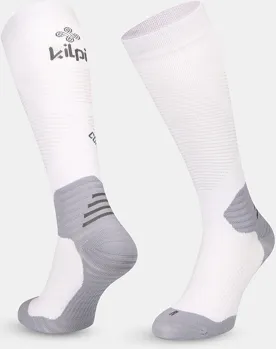 Unisex běžecké podkolenky Kilpi COMPRESS-U Bílá
