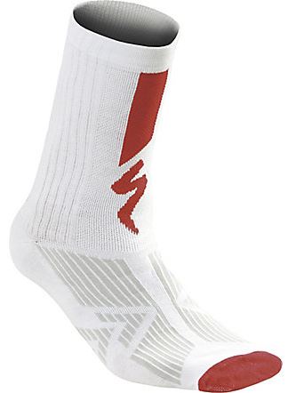 Specialized SL Elite Winter Sock 2018 White/Red
