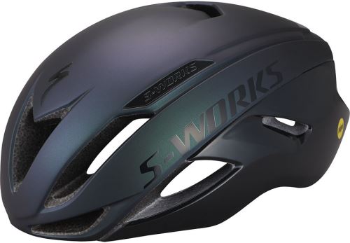 Specialized S-Works EVADE II with ANGi 2021 Satin Chameleon/Gloss Black