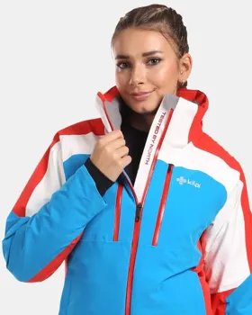 Prémiová unisex lyžařská bunda Kilpi DEXEN-U Modrá-červená
