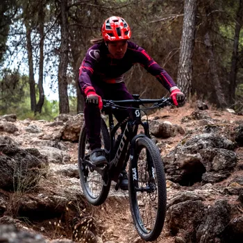 Endura dres MT500 Print Tee LTD s dlouhým rukávem Granátové Jablko