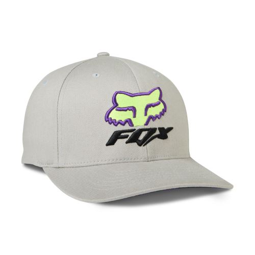 Pánská čepice Fox Morphic Flexfit Hat Steel Grey
