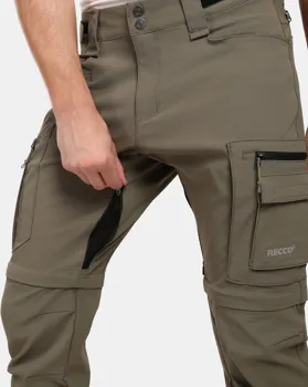 Pánské outdoorové kalhoty Kilpi SURVIVOR-M Zelená