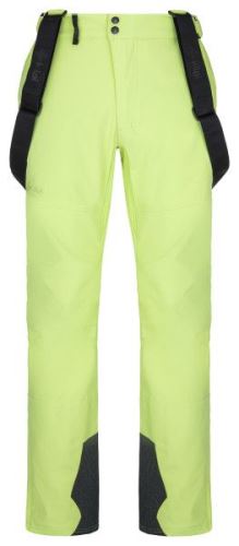 Pánské softshellové lyžařské kalhoty Kilpi RHEA-M Světle Zelená