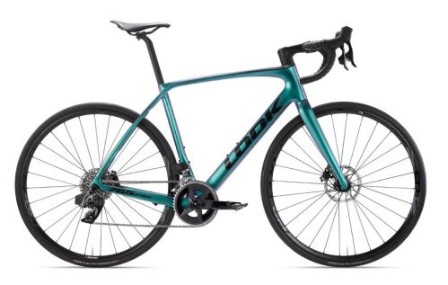 LOOK 765 Optimum 2 Disc 2024 Chameleon Green Blue Mat Rival Etap Fulcrum Racing 900 Wh