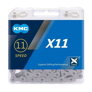 ŘETĚZ KMC X11 ŠEDÝ BOX