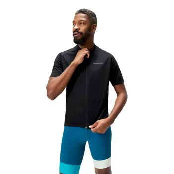 Endura dres s krátkým rukávem Loop Zipped Černá