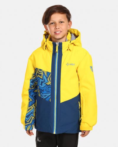 Chlapecká lyžařská bunda Kilpi ATENI-JB Žlutá