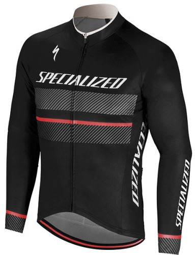 Specialized RBX Comp Logo Jersey LS 2018 Black/Anthracite