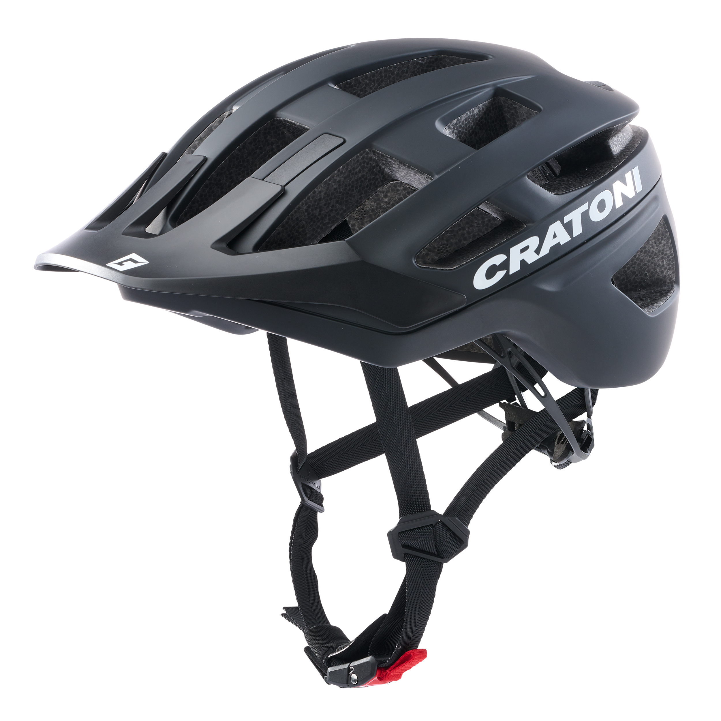 CRATONI AllRace 2022 Black Matt - vel. S-M (52-57cm) Černá