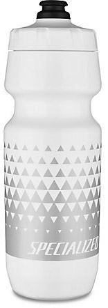 Specialized 24oz. Big Mouth Water Bottle 2018 White/Metallic Silver Triangle Fade