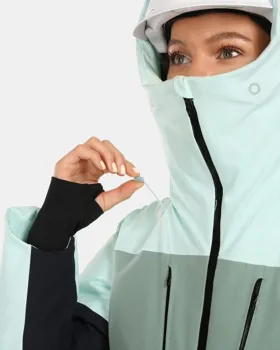 Dámská lyžařská bunda Kilpi TEEN-W Mentolová