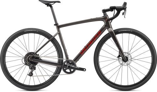 Specialized Diverge Carbon 2021 gloss smoke/red