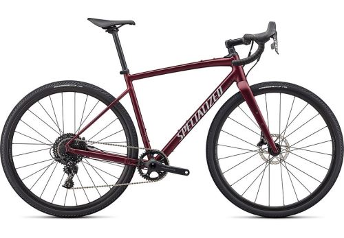 Specialized Diverge E5 Comp 2022 Satin Maroon/Light Silver/Chrome/Clean