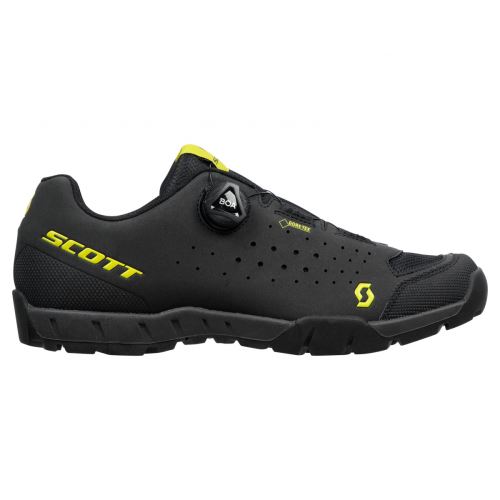 Cyklistická obuv SCOTT Sport Trail Evo GORE-TEX Black/Yellow