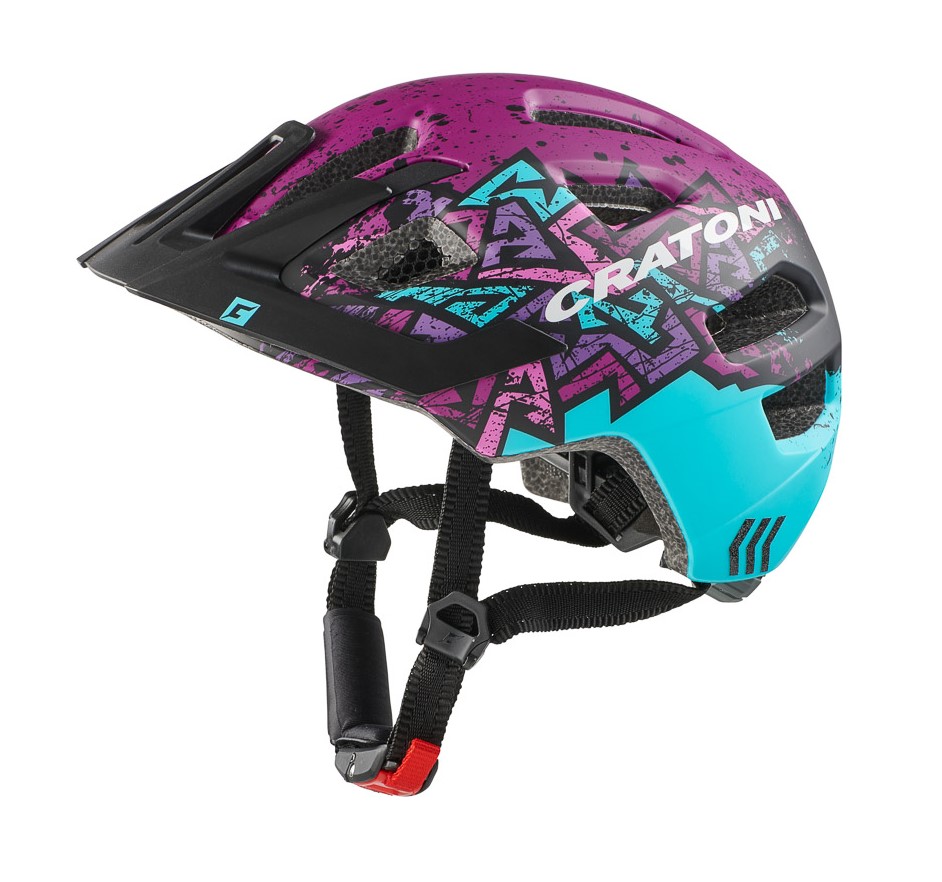 CRATONI MAXSTER PRO 2023 wild-purple matt - vel. S-M (51-56cm) Fialová | Světle modrá