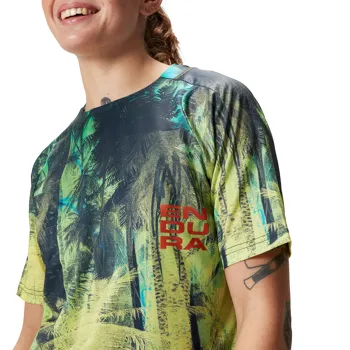 Endura Dámský dres Tropical Tee LTD Ghillie Green