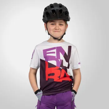 Endura dětský dres SingleTrack Core Tee Lilek