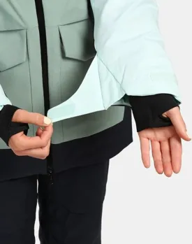 Dámská lyžařská bunda Kilpi TEEN-W Mentolová