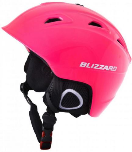 BLIZZARD Demon ski helmet junior, neon pink - vel. 51-55cm