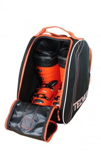 TECNICA Skiboot bag Premium, black/orange