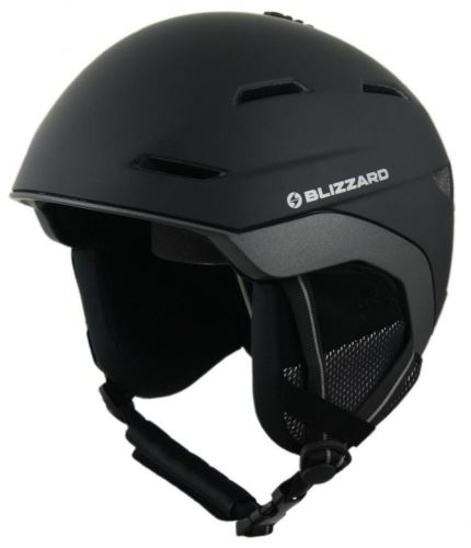Helma BLIZZARD Bormio ski helmet, black matt/anthracite matt