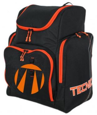 Vak TECNICA Family/Team Skiboot backpack, black/orange